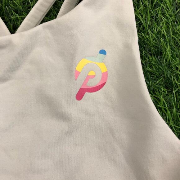 Women's Off White LuluLemon Crossback Sports Bra - Picture 3 of 3